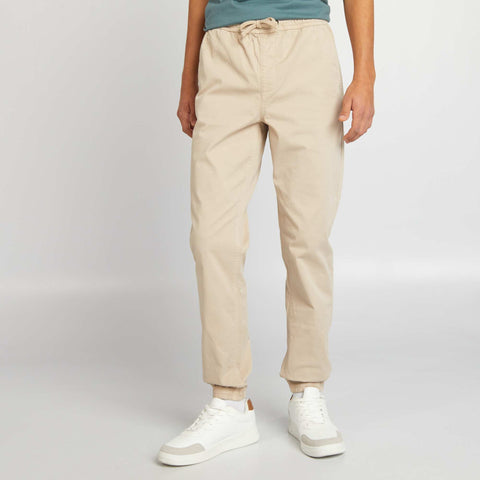 Pantalon esprit 'jogger'