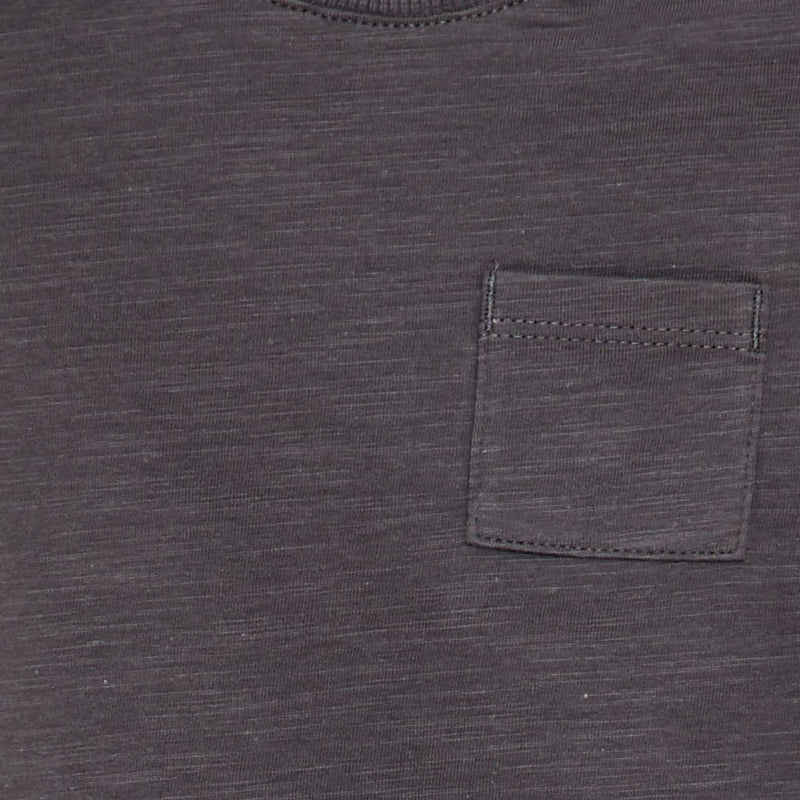 T-shirt à col rond avec poche