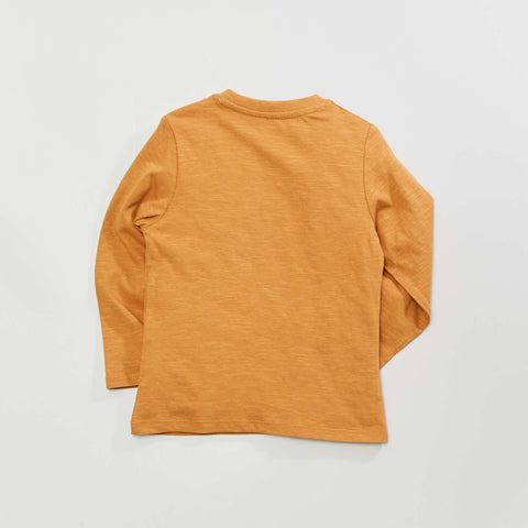 T-shirt à col rond avec poche