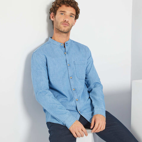 Chemise regular en jean