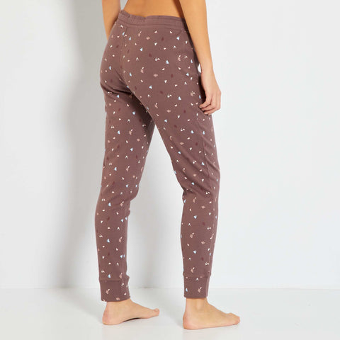 Pantalon coton fines côtes