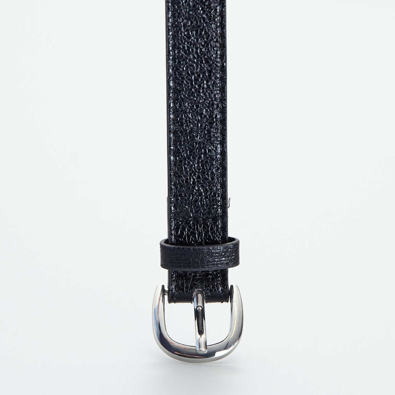 Ceinture texturée et irisée