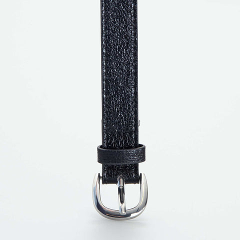 Ceinture texturée et irisée