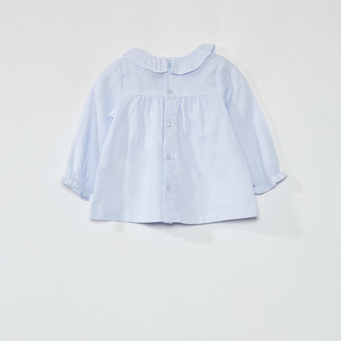 Blouse en voile de coton