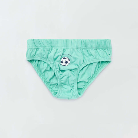 Lot de 5 slips en coton