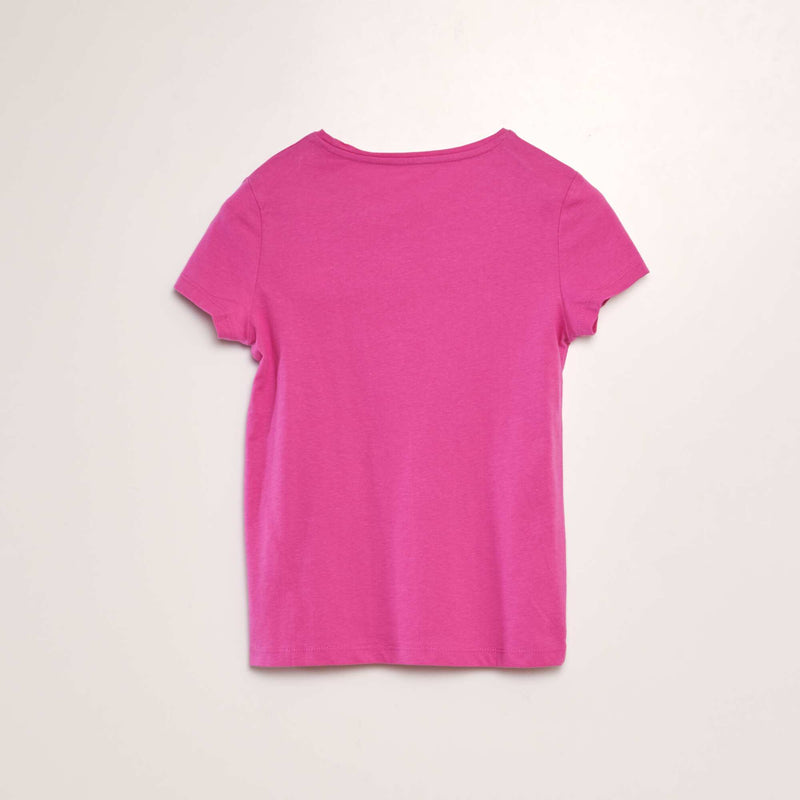 T-shirt en jersey uni