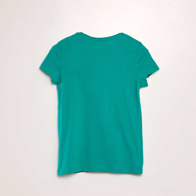 T-shirt en jersey uni
