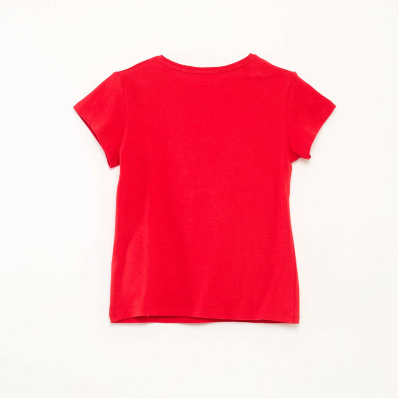T-shirt en jersey uni