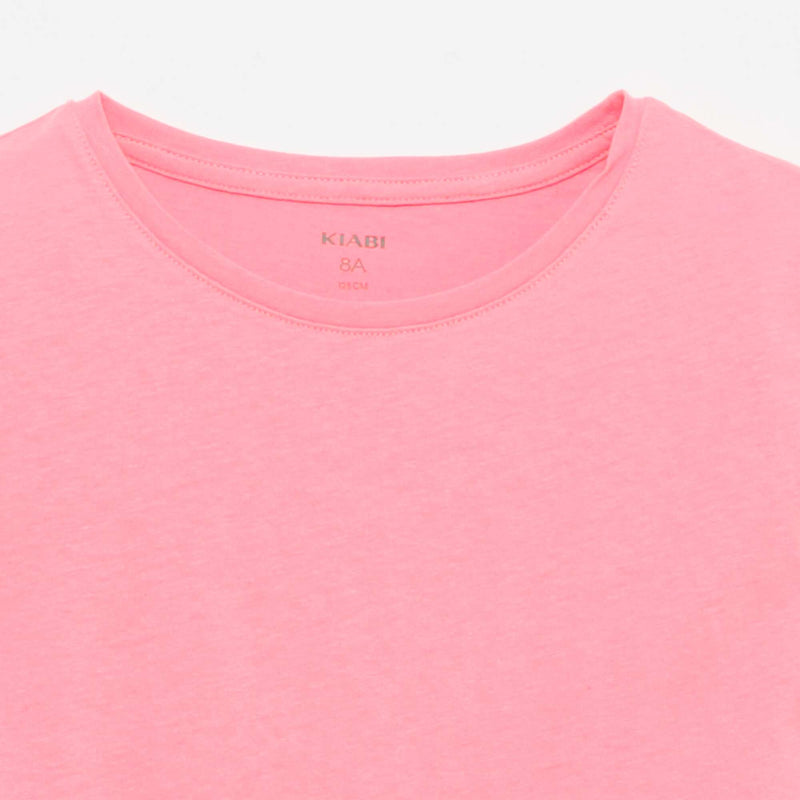 T-shirt en jersey uni