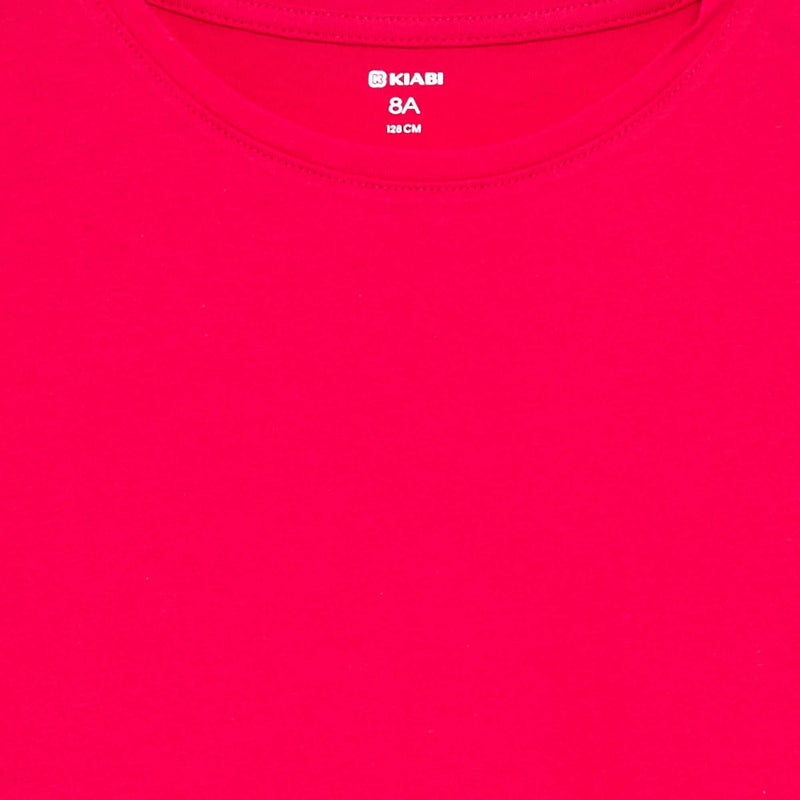T-shirt en jersey uni – Rose – Kiabi Maroc