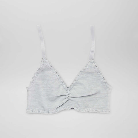 Lot de 2 brassières en maille côtelée