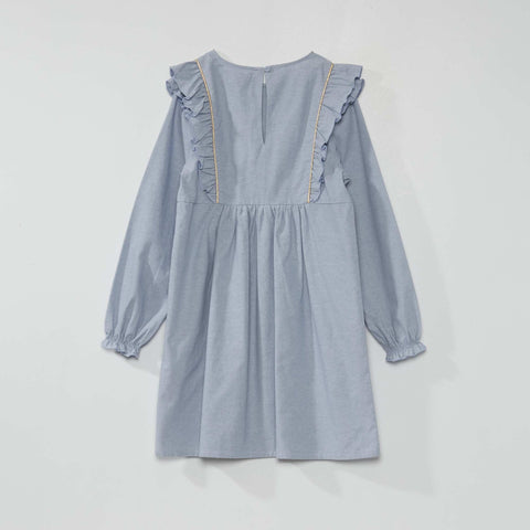 Robe en chambray