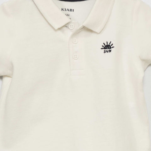 Polo en maille piqué