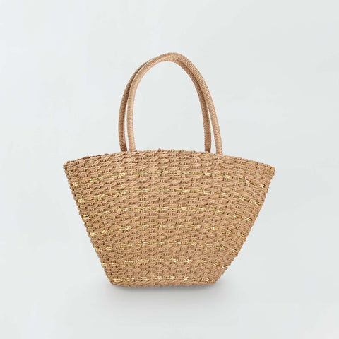 Sac cabas en paille