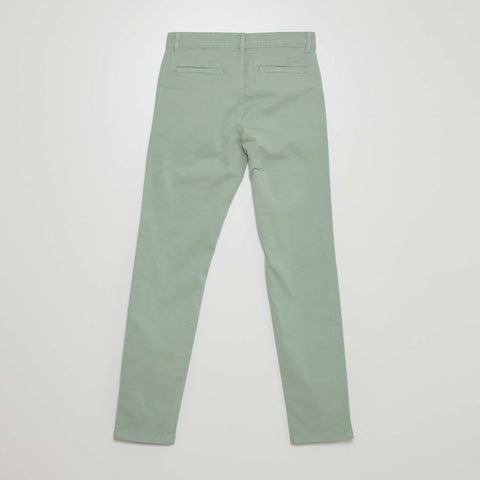 Pantalon chino slim - L32