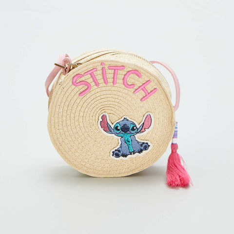 Sac en paille 'Stitch' 'Disney'